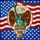 Bald Eagle Statue of Liberty Liberty Bell - USA 250th Anniversary Gift for Veterans Stained Glass Suncatcher - 5