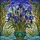 Iris Flowers Ornate Mosaic Pot Lush Leaves Stained Glass - Home Decor Gift Stained Glass Suncatcher - 5