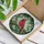 Northern Cardinal Bird Cherry Blossom Red Berry Branch Wildlife Home Decor Gift Bird Lover Stained Glass Suncatcher - 3