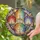 Golden Rainbow Tree of Life Crescent Moon Celestial Star Crystal - Home Decor Gift Stained Glass Suncatcher - 2