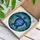Stained Glass Sea Turtle Ocean Current - Home Decor Gift for Ocean Lover Stained Glass Suncatcher - 3