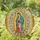 Our Lady of Guadalupe Rose Wreath Golden Light - Devotional Home Decor Gift Stained Glass Suncatcher - 1