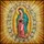 Our Lady of Guadalupe Rose Wreath Golden Light - Devotional Home Decor Gift Stained Glass Suncatcher - 5