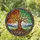 Tiffany Glass Gnarled Tree of Life Changing Seasons - Nature Home Decor Gift Stained Glass Suncatcher - 1