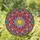 Glowing Core Tiffany Glass Mandala Floral Petals Geometric Mosaic - Home Decor Gift Stained Glass Suncatcher - 1