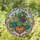 Cactus Succulent Hanging Planter Pot Home Decor Gift for Plant Lover Stained Glass Suncatcher - 1