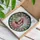 Angel Woman Feathered Wings Reading Book Pink Roses Garden - Home Decor Gift for Book Lover Stained Glass Suncatcher - 3