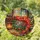 Large Shrimp Christmas Wreath Fireplace Scene - Festive Holiday Home Decor Gift Stained Glass Suncatcher - 1