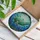 Stained Glass Manatee Fish Seagrass Coral Underwater Scene - Ocean Lover Home Decor Gift Stained Glass Suncatcher - 3