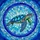 Majestic Sea Turtle Tiffany Glass Swirling Mosaic - Ocean Life Home Decor Gift Stained Glass Suncatcher - 5