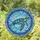 Majestic Sea Turtle Tiffany Glass Swirling Mosaic - Ocean Life Home Decor Gift Stained Glass Suncatcher - 1