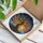 Ancient Tree Glowing Orbs Golden Sunset Ocean Border - Home Decor Gift Stained Glass Suncatcher - 3