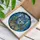 Wolf Head Dreamcatchers Pocket Watches Crescent Moon - Wildlife Lover Home Decor Gift Stained Glass Suncatcher - 3