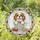 Cavalier King Charles Spaniel Puppy Teacup Dessert - Pet Lover Home Decor Gift Stained Glass Suncatcher - 1