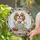 Cavalier King Charles Spaniel Puppy Teacup Dessert - Pet Lover Home Decor Gift Stained Glass Suncatcher - 2