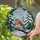 European Robin Holly Berries Winter Snowflake - Christmas Gift Wildlife Lover Stained Glass Suncatcher - 2