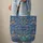 Personalized Swirling Floral Cat Wreath - Everyday Carry Botanical Travel Quilted Tote Bag - 6