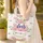 Peonies Butterflies Floral Wreath Everyday Carry Gift Quilted Tote Bag - 4