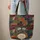 Vintage Patchwork Daisies Medallion Floral Hoop Frame - Everyday Carry Gift Quilted Tote Bag - 6