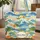 Sea Turtles Plumeria Palm Trees - Everyday Carry Gift for Ocean Lovers Quilted Tote Bag - 1