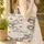 Farm Animal Sheep Heads Personalized Everyday Carry Gift, Travel Essentials for Sheep Lover Quilted Tote Bag - 4