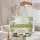 British Shorthair Kittens Floral Wreath Personalized Name - Everyday Carry Gift Quilted Tote Bag - 5