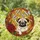 Pug Dog Rose Butterfly Floral - Window Display Home Decoration Gift for Pug Dog Owners Stained Glass Suncatcher - 1