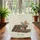 Antique Botanical Books Plant Floral Wreath - Everyday Carry Gift for Book Lover Quilted Tote Bag - 3