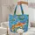 Ornate Koi Fish Water Lily Wreath Swirling Water - Everyday Carry Gift for Koi Lover Quilted Tote Bag - 5