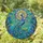 Peacock Dreamcatcher Stained Glass Celestial Mosaic Home Decor Gift Stained Glass Suncatcher - 1
