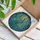 Peacock Dreamcatcher Stained Glass Celestial Mosaic Home Decor Gift Stained Glass Suncatcher - 3