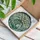 Snowdrop Bouquet Mosaic Bulbous Vase Foliage Swirls - Home Decor Gift for Garden Lover Stained Glass Suncatcher - 3