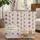 Vintage Camper Van Lavender Pines Floral Name Wreath - Travel Essentials Gift Quilted Tote Bag - 1