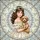 Stained Glass Girl Poodle Puppy Circular Motif - Home Decor Gift for Poodle Lovers Stained Glass Suncatcher - 5