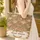Densely Vintage Roses Ornate Bouquet Floral Wreath - Everyday Carry Gift Quilted Tote Bag - 4