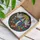 Winged Angel Doves Poppies Daisies Bellflowers Cross Home Decor Gift Stained Glass Suncatcher - 3