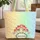Red Polka Dot Mushroom Daisy Rainbow Floral Wreath - Everyday Carry Gift Quilted Tote Bag - 1