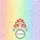Red Polka Dot Mushroom Daisy Rainbow Floral Wreath - Everyday Carry Gift Quilted Tote Bag - 7