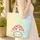 Red Polka Dot Mushroom Daisy Rainbow Floral Wreath - Everyday Carry Gift Quilted Tote Bag - 4