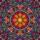 Radiant Twelve-Pointed Starburst Jewel Tone Tiffany Glass Edge-to-Edge - Home Decor Gift Stained Glass Suncatcher - 5