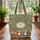 Forest Bear Fox Badger Floral Wreath - Everyday Carry Gift Quilted Tote Bag - 3