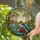 Small Colorful Bird Perched Branch Red Apples Woodland Scene - Home Decor Gift for Wildlife Lover Stained Glass Suncatcher - 2