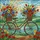 Vintage Bicycle Wildflowers Rolling Hills Sunlit Sky - Home Decor Gift for Nature Lover Stained Glass Suncatcher - 5