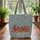 Vintage Steam Locomotive Wildflower - Everyday Carry Gift for Train Lover Quilted Tote Bag - 3