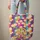 Ornate Bright Yellow Peace Sign Floral Daisies Wreath Everyday Carry Gift Quilted Tote Bag - 6