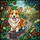 Joyful Corgi Skateboard Mosaic Serene Garden Path - Dog Lover Home Decor Gift Stained Glass Suncatcher - 5