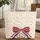 Patriotic Bow Red White Blue Star Cartouche Independence Day Everyday Carry Gift Quilted Tote Bag - 1