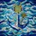 Anchor Ship Wheel Ocean Waves - Nautical Home Decor Gift Stained Glass Suncatcher - 5