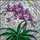 Phalaenopsis Orchid Blooms Home Decor Gift for Orchid Lover Stained Glass Suncatcher - 5