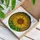 Edge-to-Edge Sunflower Mosaic with Seed Head Tiffany Glass - Home Decor Gift for Plant Lovers Stained Glass Suncatcher - 3